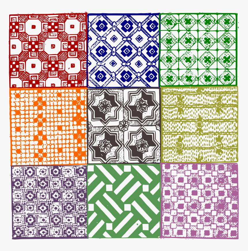 Quilt Patterns Medium Image - Motif, HD Png Download