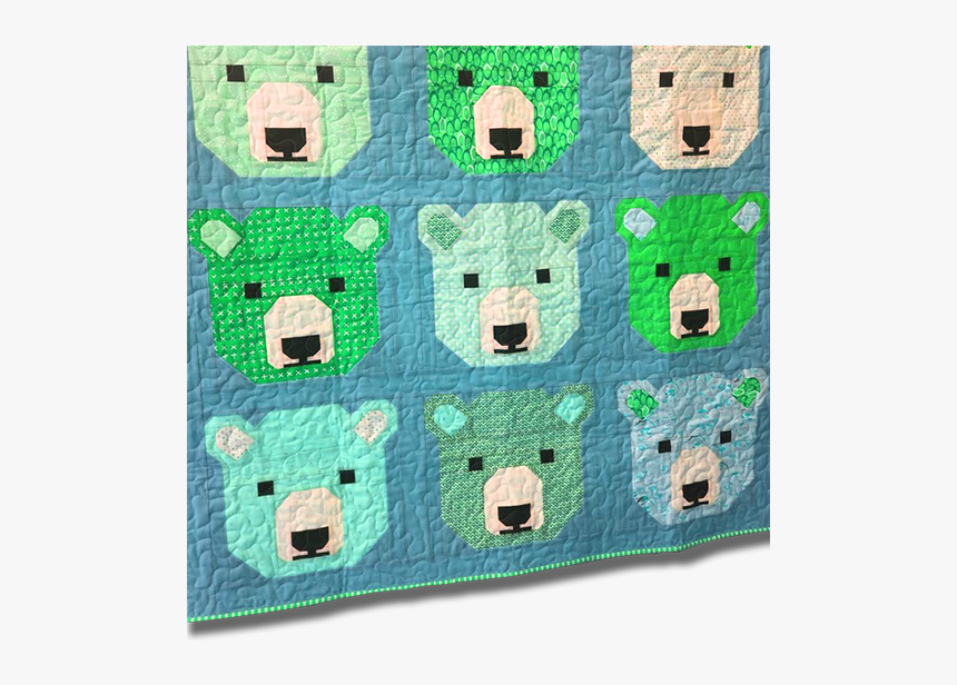 Bjorn Bear Quilt Prints, HD Png Download