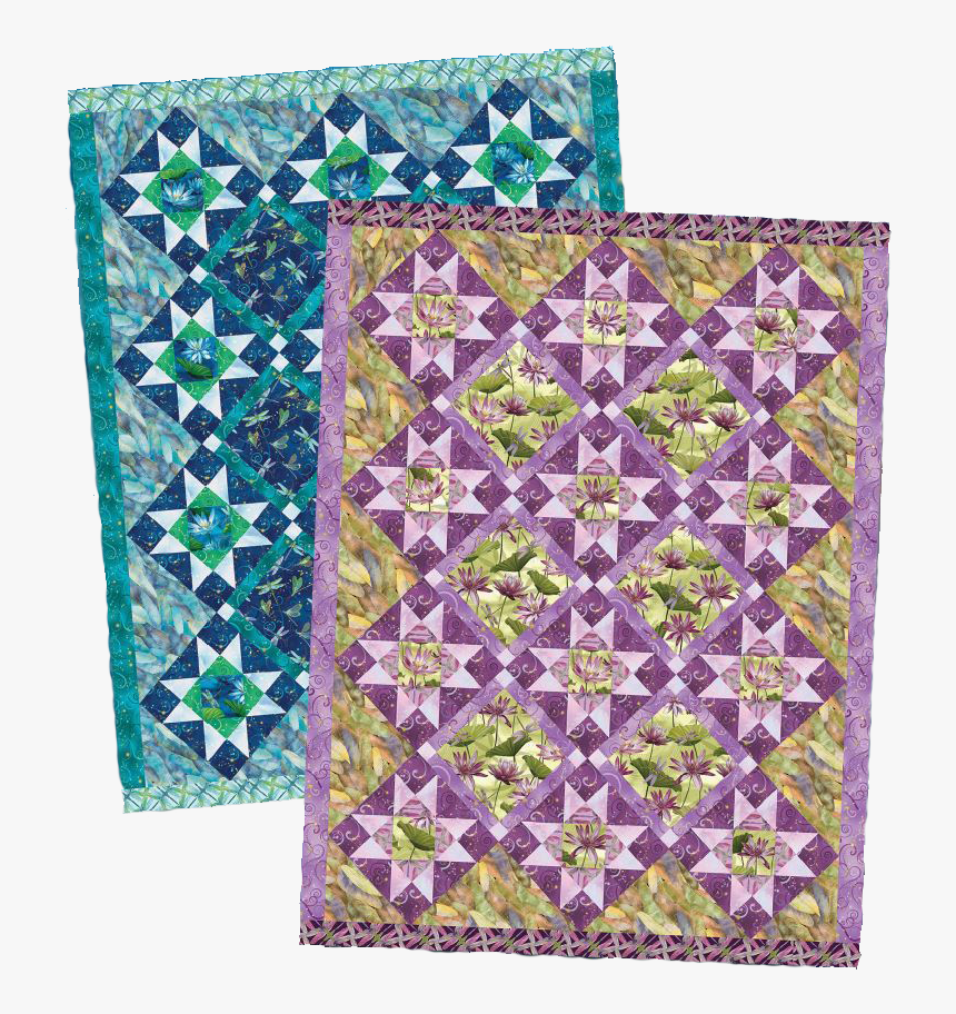 Dance Of The Dragonfly Quilt Pattern - Quilts Using Dance Of The Dragonfly Layer Cake, HD Png Download