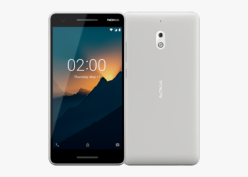 Nokia 2.1 Grey Silver, HD Png Download