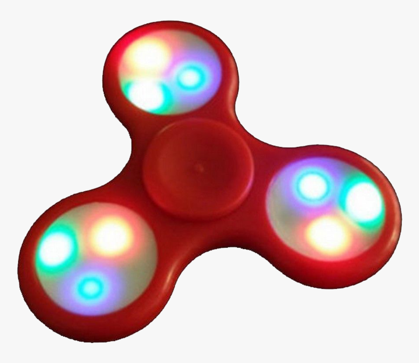 Transparent Fidget Spinner Transparent Png - Led Fidget Spinner Transparent, Png Download