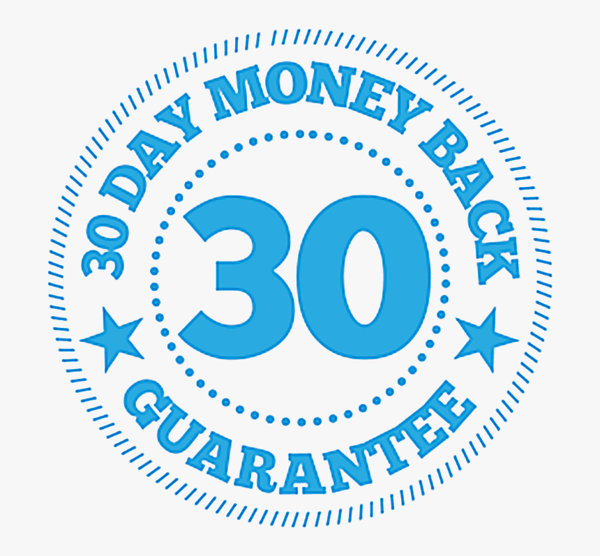 30 Day Guarantee Free Png - 30 Days Satisfaction Guarantee, Transparent Png