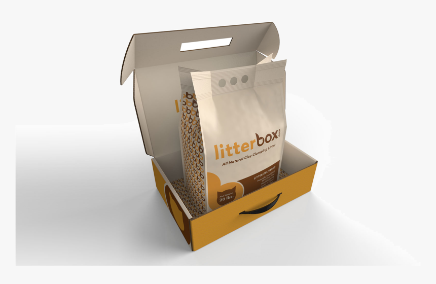 All Natural Cat Litter - Paper Bag, HD Png Download