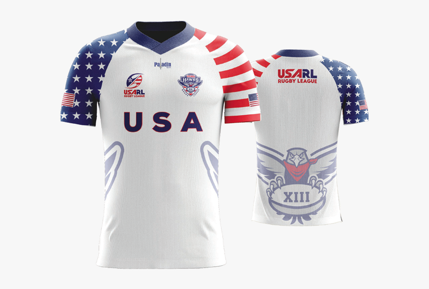 Usa Hawks Supporters Jersey - Usa Rugby Union Shirt 2017, HD Png Download