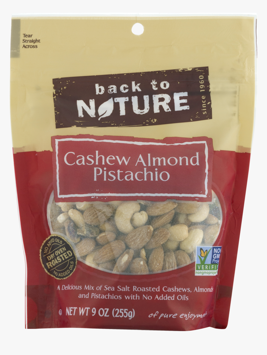 Back To Nature Cashew Almond Pistachio, HD Png Download