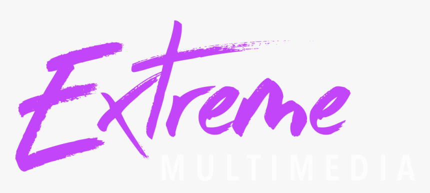Extreme Multimedia White - Calligraphy, HD Png Download