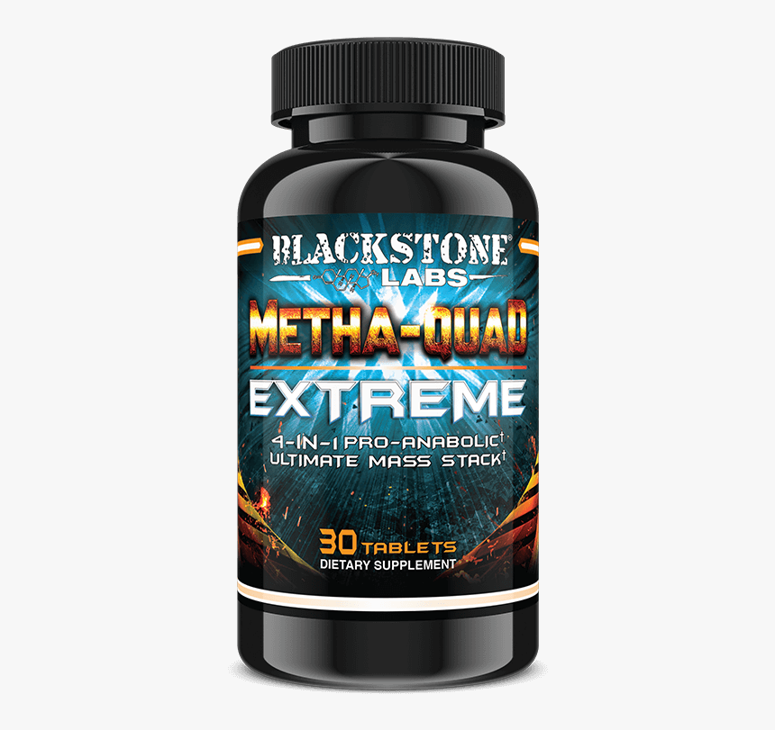 Blackstone Prohormone - Blackstone Labs Metha Quad Extreme, HD Png Download