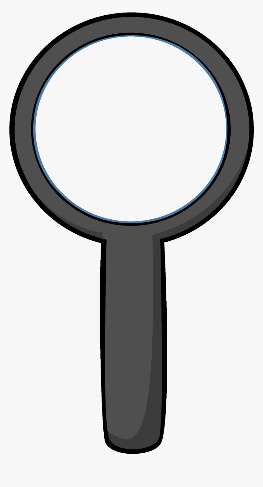 Magnifying Glass No Glass - Object Shows Magnifying Glass, HD Png Download