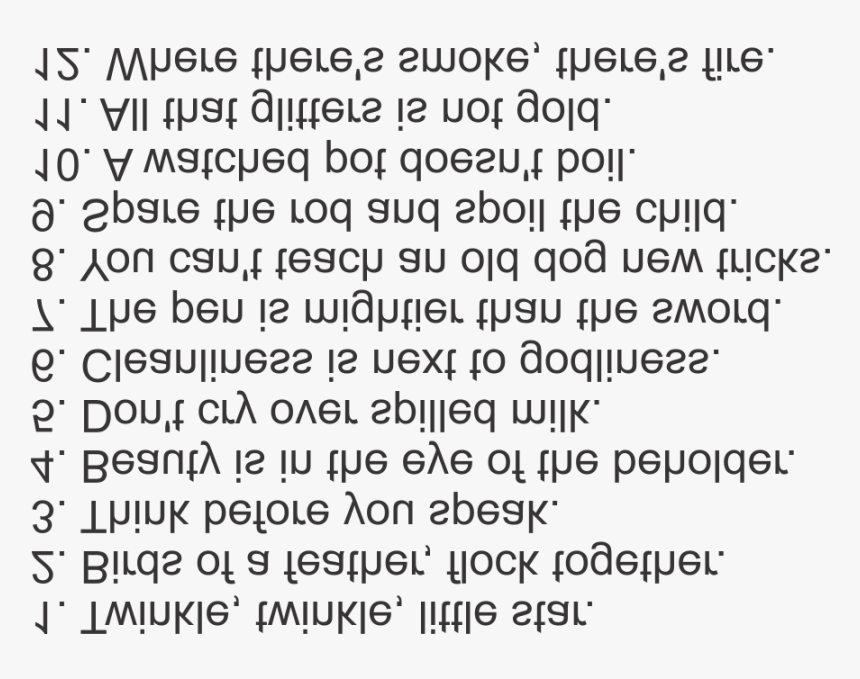 Wise Old Sayings - Natural Physical Object, HD Png Download