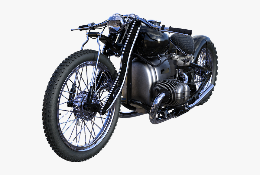 Motorcycle, Black, Harley, Freedom, Vehicle, Motorbike - Motorcycle, HD Png Download