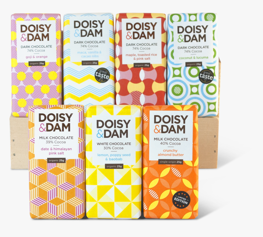 Mini Bar Bundle - Doisy And Dam Dark Chocolate, HD Png Download