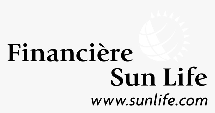 Financiere Sun Life Logo Black And White - Sun Life Financial, HD Png Download