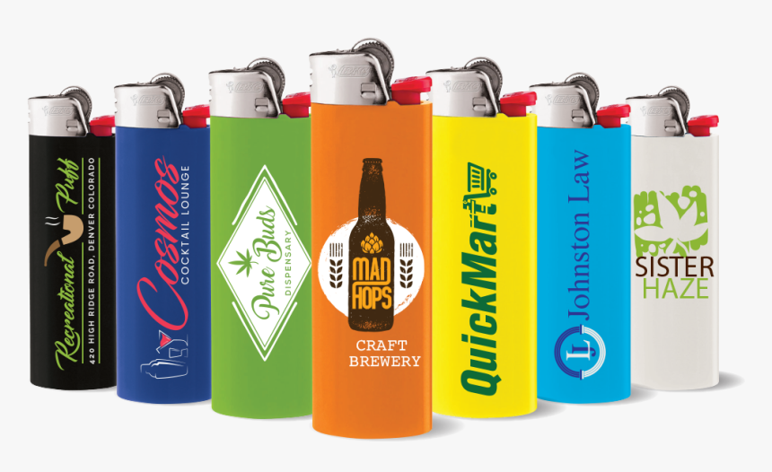 Cool Custom Bic Lighters, HD Png Download