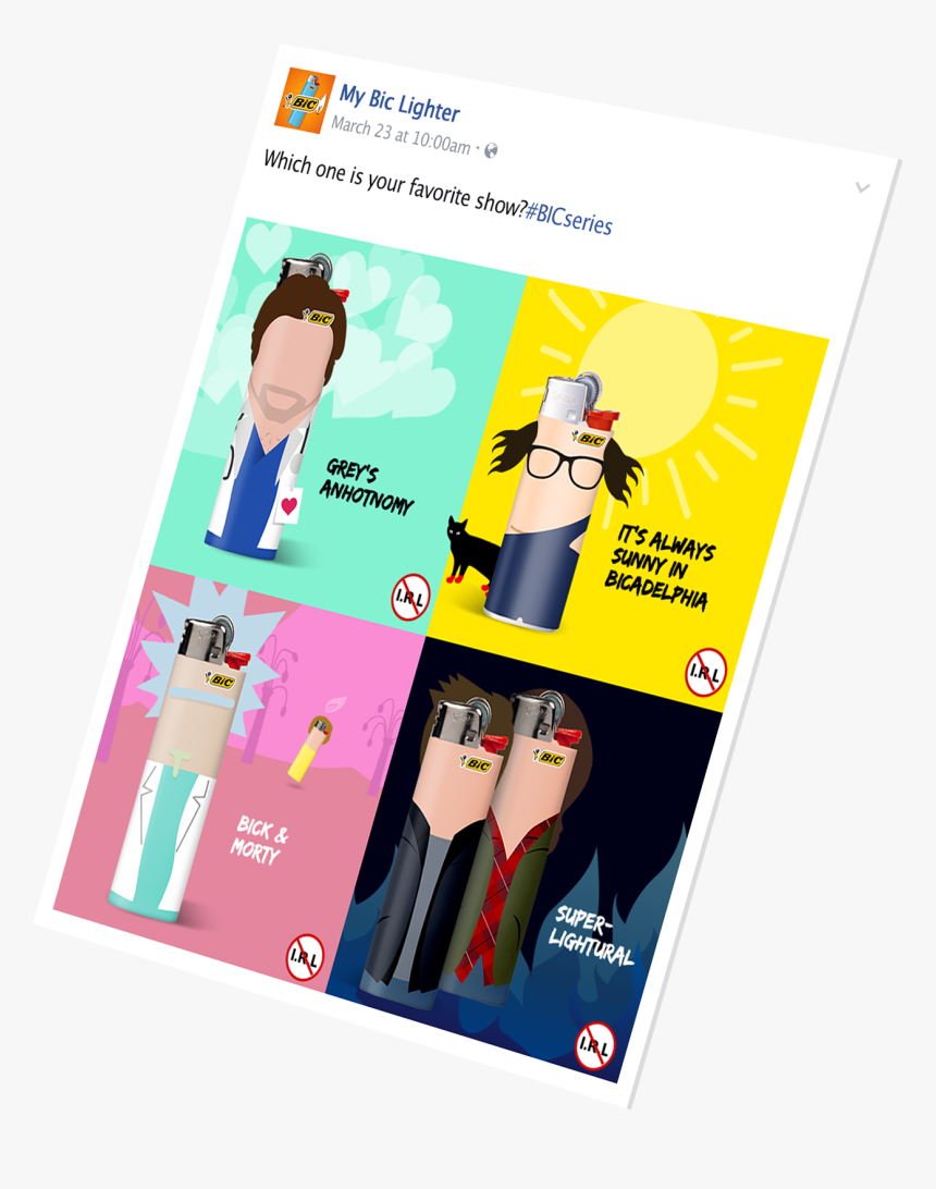 My Bic Lighter - Flyer, HD Png Download