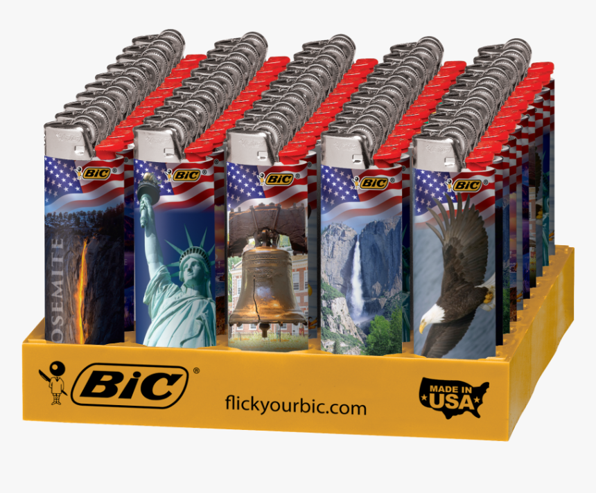Bic Prismatic Lighters, HD Png Download