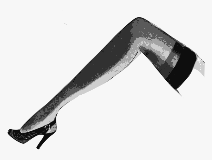 Classic Sexy Leg - Sexy Leg Clipart, HD Png Download