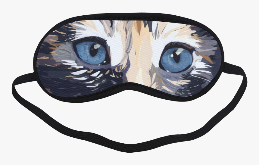 Transparent Sleeping Mask Png - Sleeping Mask Cartoon Transparent, Png Download
