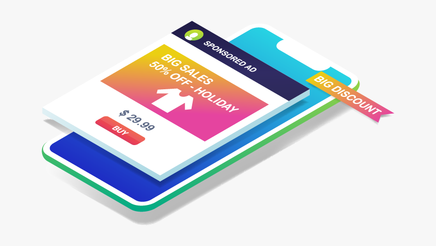 Mobile Ads Graphic - Graphic Design, HD Png Download