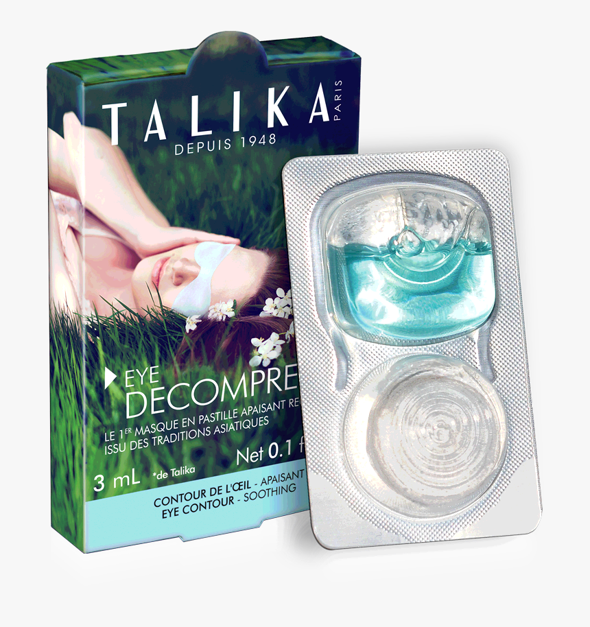 Eye Decompress Solo - Talika Soothing Eye Decompress Mask, HD Png Download