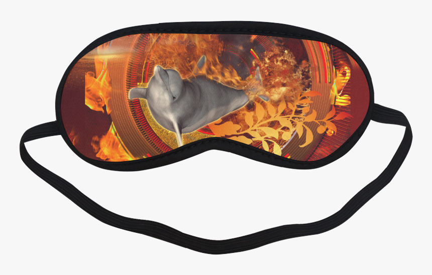 Transparent Fire Circle Png - Clipart Sleeping Mask Transparent, Png Download