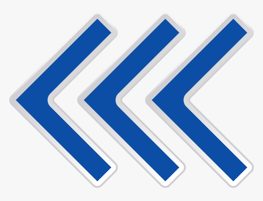 Blue Left Arrow Pointing Png Saudi Arabia Flag Vector - Parallel, Transparent Png