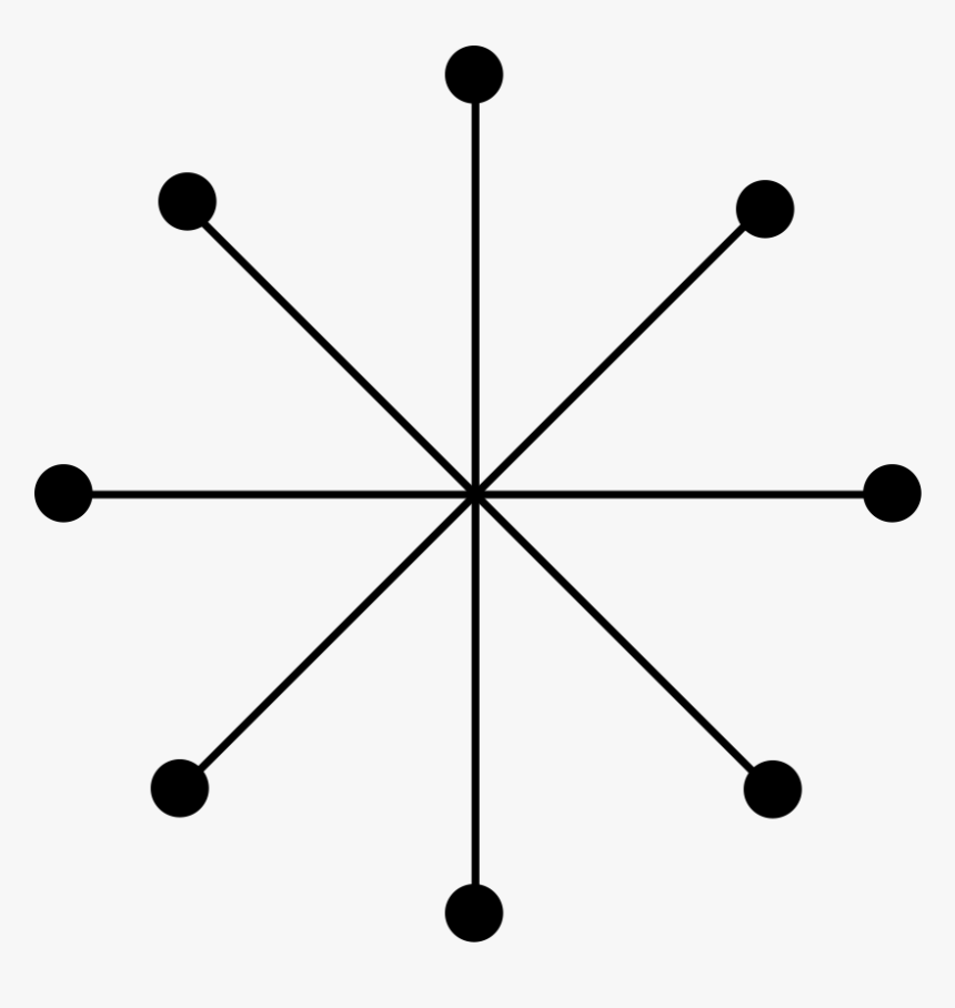 Retro Star Png - Circle, Transparent Png