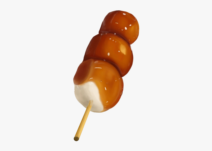 1k Food Queue Myupload Png Transparent Dango Mitarashi - Mitarashi Dango Png, Png Download