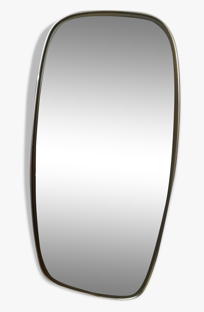 Asymmetric Mirror Shape Free Vintage Brass 23x47cm - Circle, HD Png Download