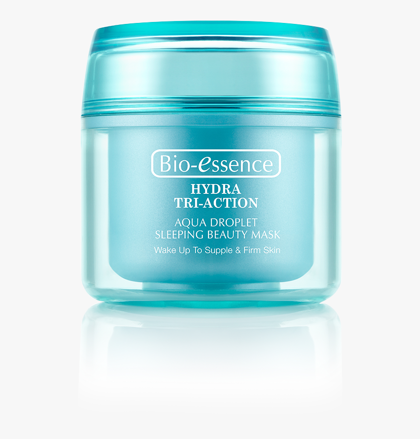 Hydar Tri Action Aqua Droplet Sleeping Mask - Bio Essence Night Cream, HD Png Download