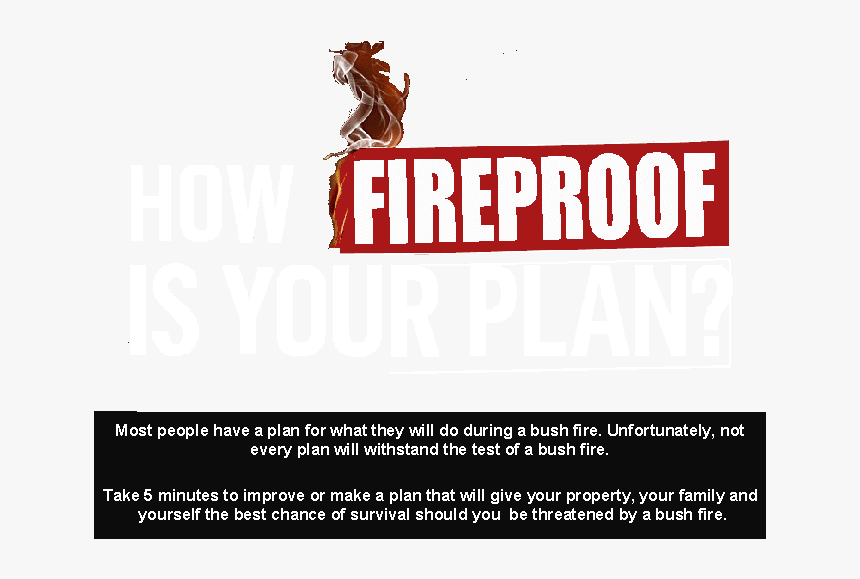 Are You Prepared For A Bushfire Emergency - Political Campaign, HD Png Download