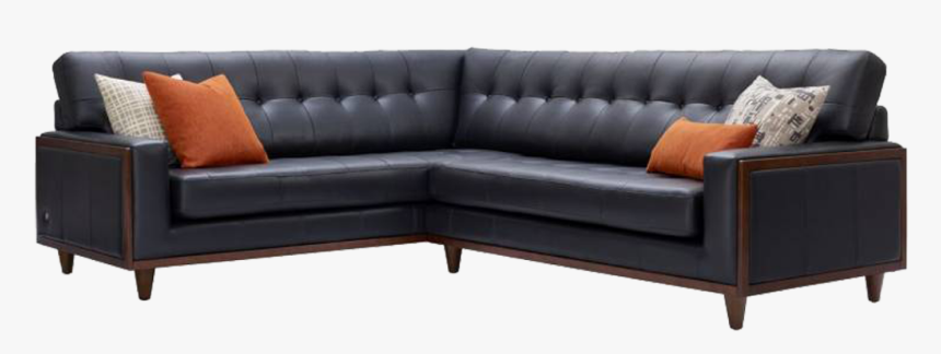 G Plan Vintage The Fifty Nine Left Hand Corner Leather - Couch, HD Png Download