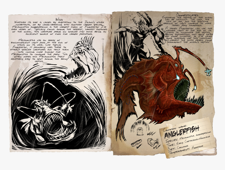 Ark Survival Evolved Angler, HD Png Download