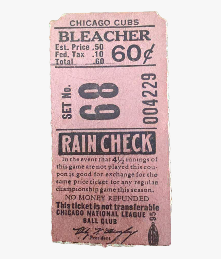 Al Bleacher Ticket - Label, HD Png Download