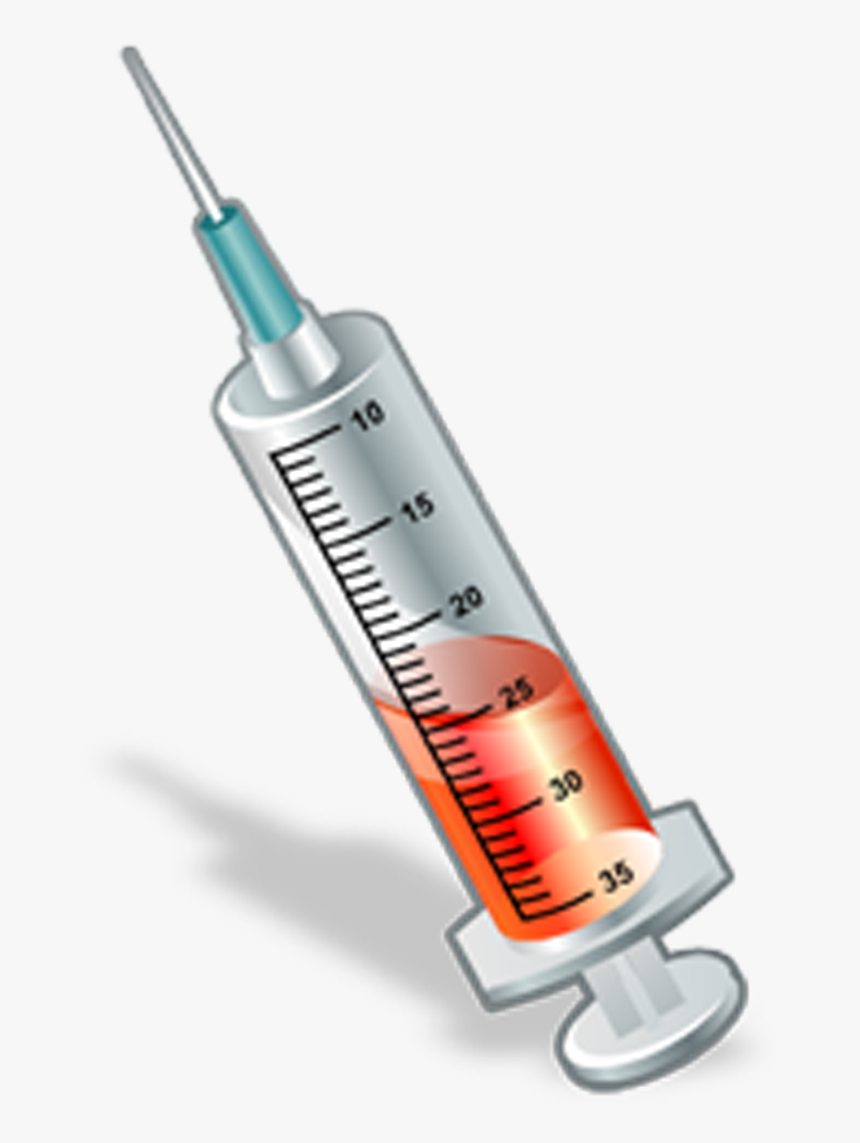 Syringe Sewing Needle Icon - Уколы Капельницы, HD Png Download