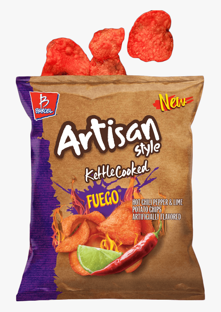 Kettle Cooked Fuego Chips, HD Png Download