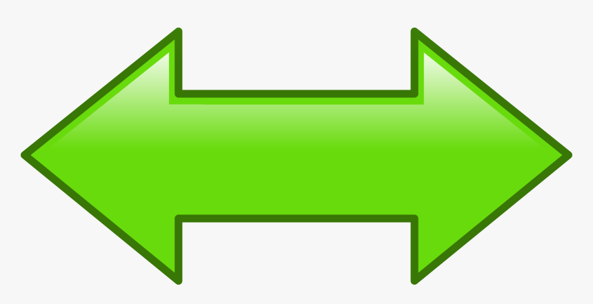 Clipart Arrow Family - Left Arrow And Right Arrow, HD Png Download
