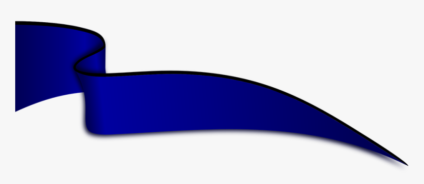 Flama, Bayrak, Afiş, Kolej Flama, Spor Flama - Dark Blue Ribbon Png, Transparent Png