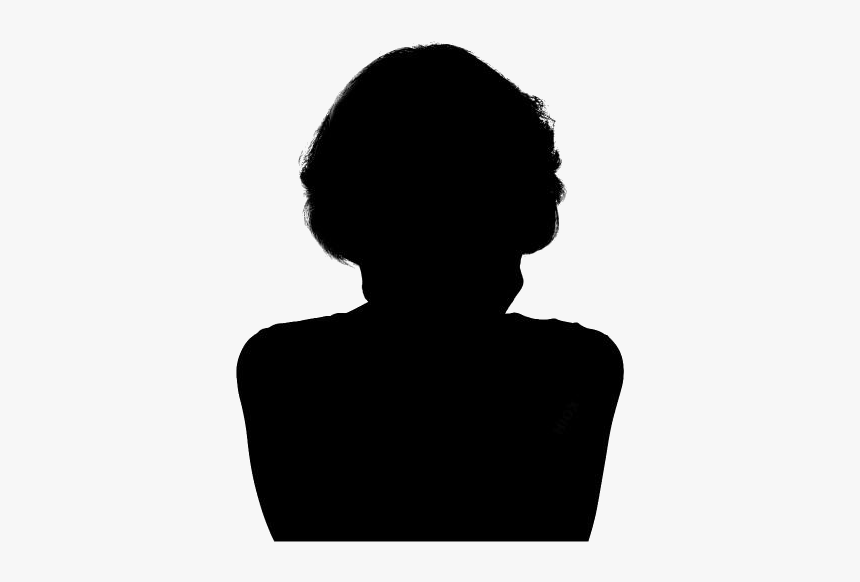 Old Lady Png Transparent Images - Silhouette, Png Download