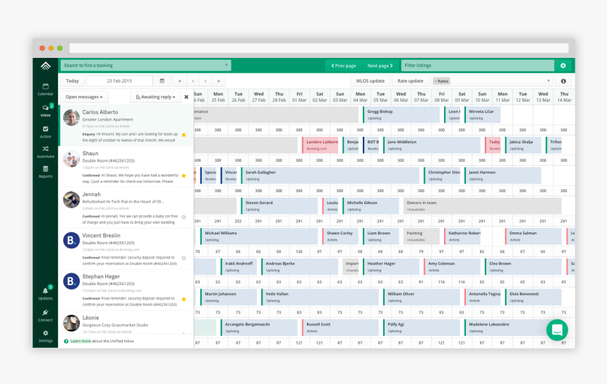 Channel Manager Calendar View, HD Png Download