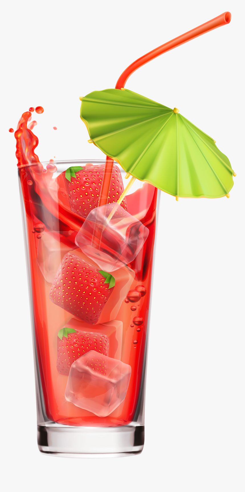 Collection Of Christmas - Lemon Twist Strawberry Crush Lemonade, HD Png Download