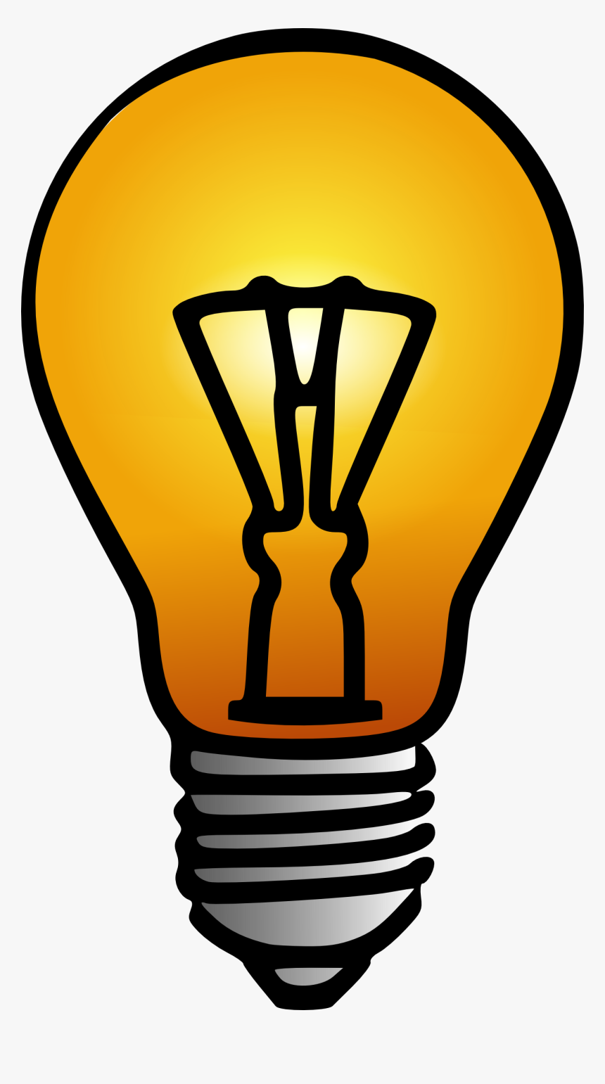 Light Bulb Bulb Rss Openclipart - Clip Art Light Bulb, HD Png Download