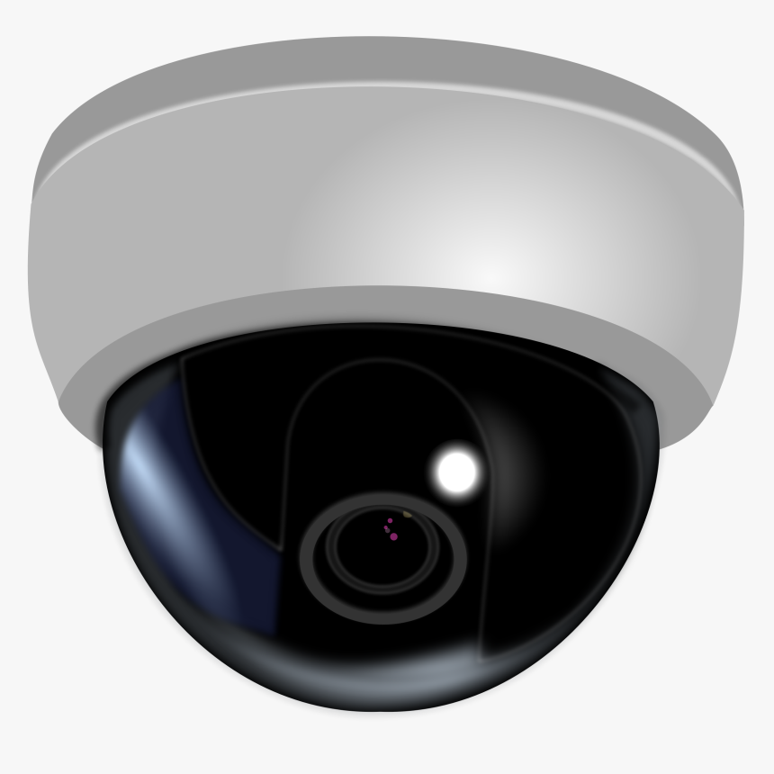Cctv Transparent Images Png - Cctv Dome Camera Png, Png Download