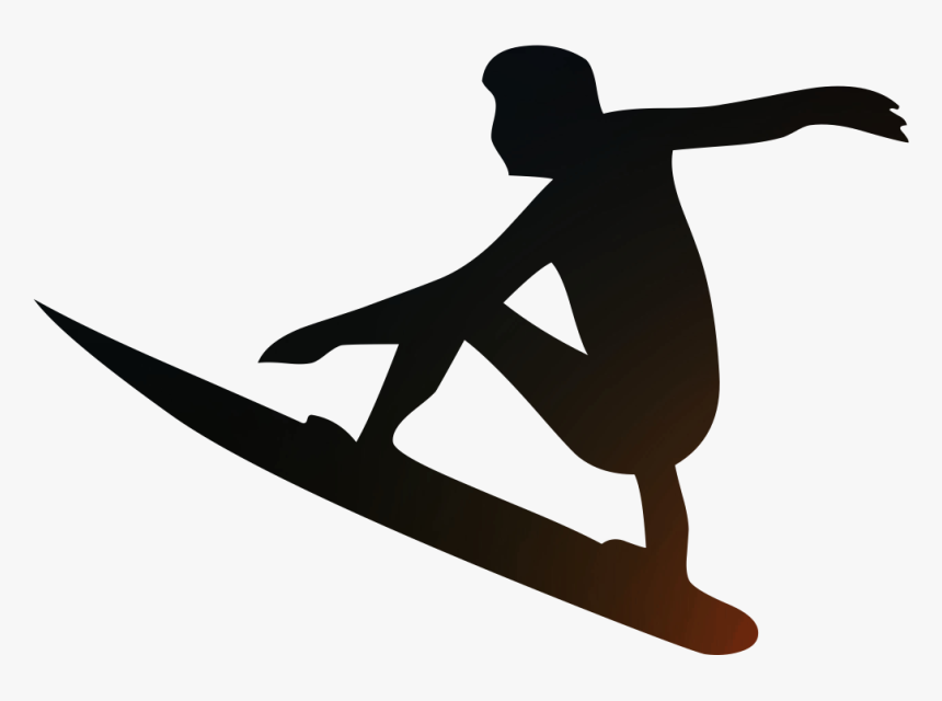 Surfing Scalable Vector Graphics Wind Wave Silhouette - Surfing Png Vector, Transparent Png