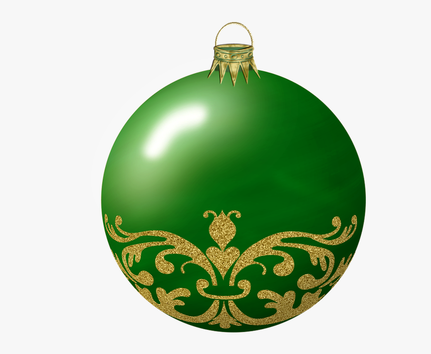 Transparent Gumball Machine Clipart - Green Christmas Ornaments Transparent Background, HD Png Download