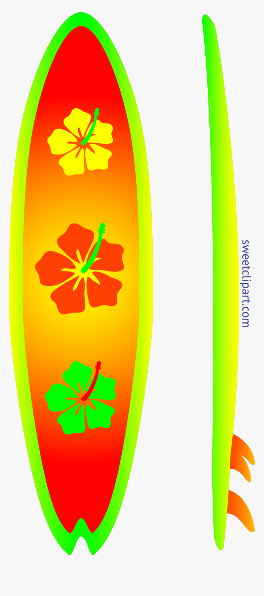 Surfboard Silhouette Png -surfboards Clip Art - Surfboard Clipart Free, Transparent Png