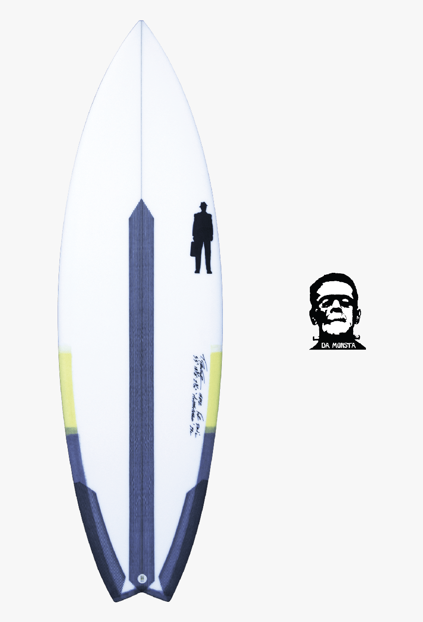 Frankenstein Stencil - Surfboard, HD Png Download