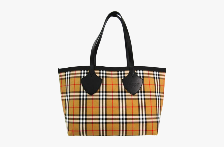 Burberry Rainbow Check Tote, HD Png Download