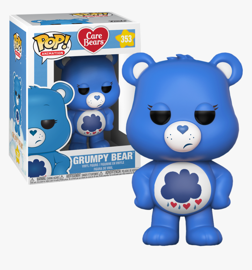 Grumpy Bear Funko Pop, HD Png Download