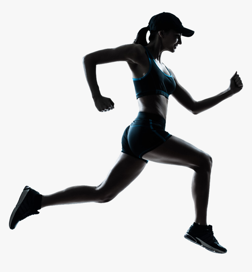 Running Woman Png Image - Running Person Transparent Background, Png Download