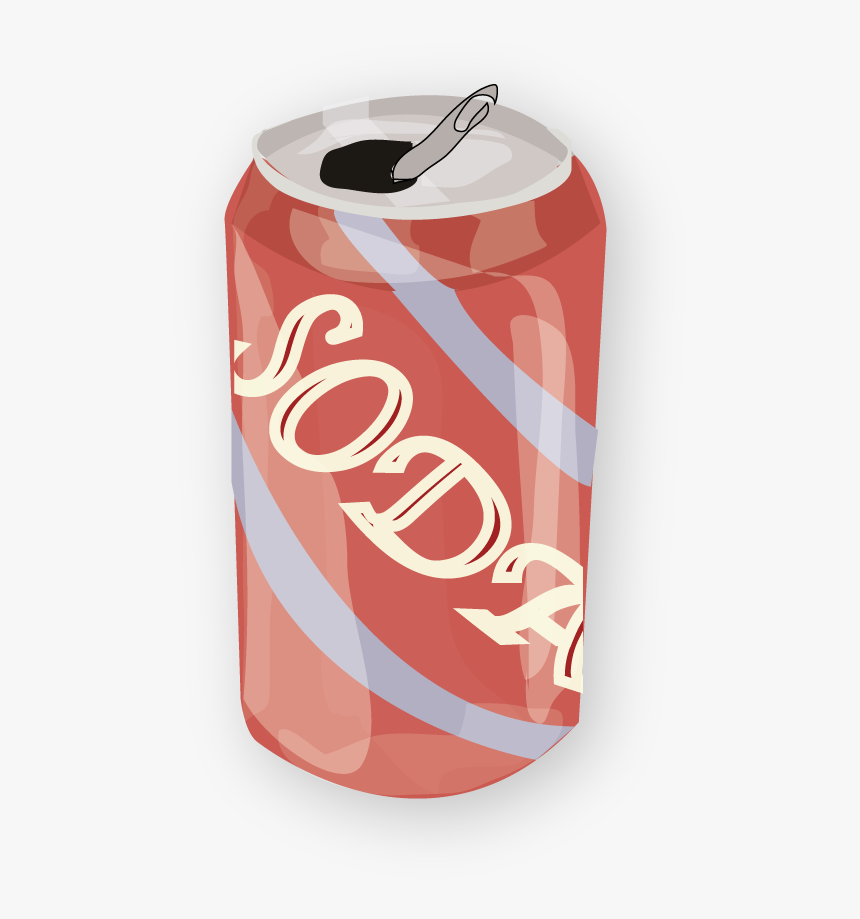 Metal Can Soda Z - Coca-cola, HD Png Download